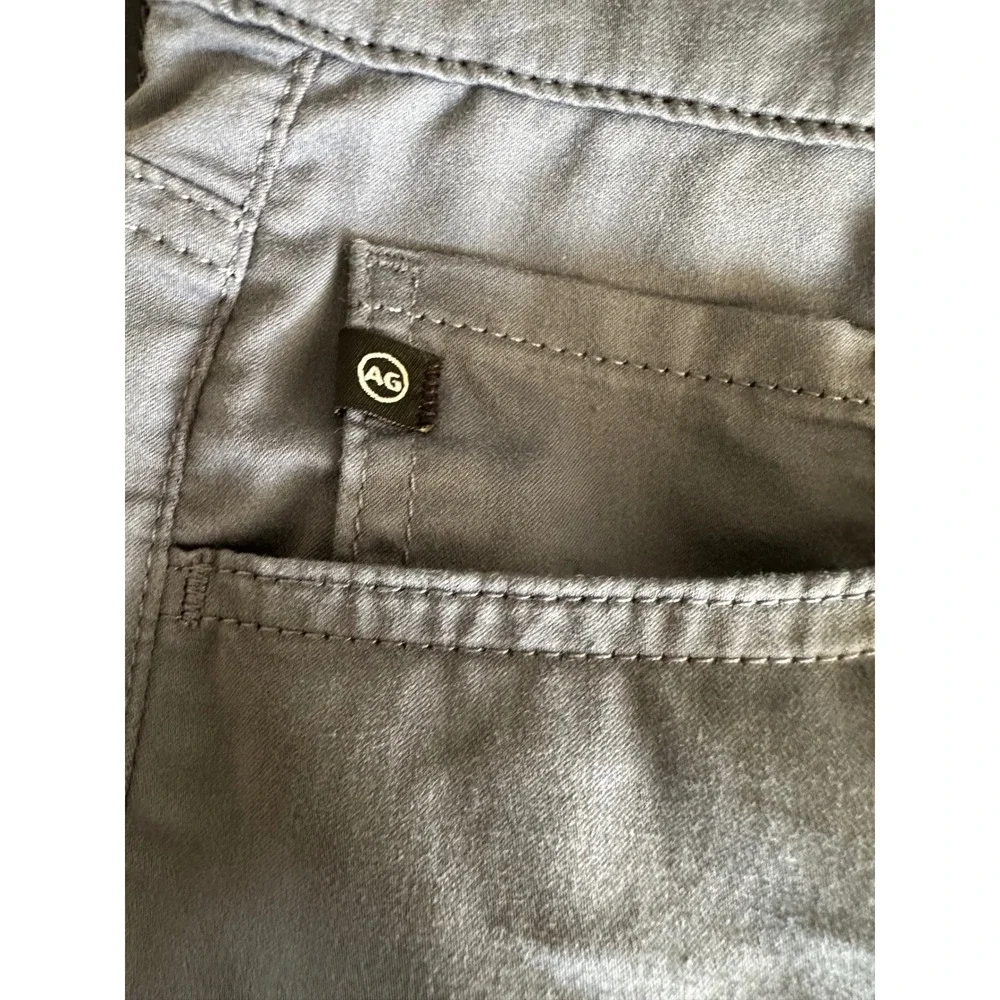 AG Adriano Goldschmied Tellis Modern Slim Gray Pants Chino 33x34
